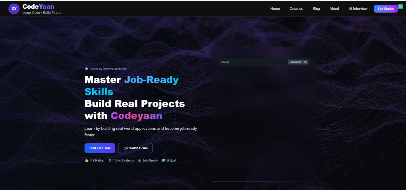 Codeyaan - Learning Management System
